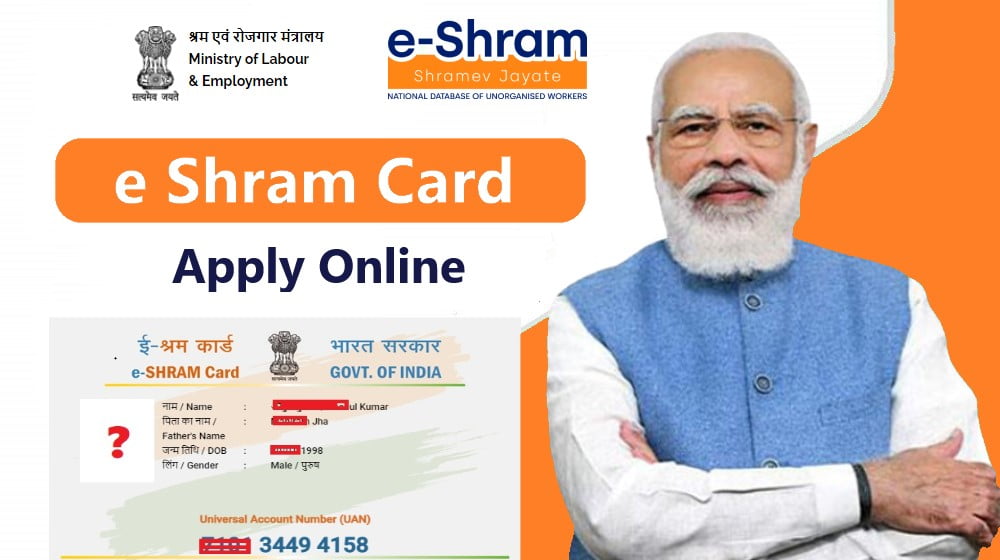 e Shram card registration online