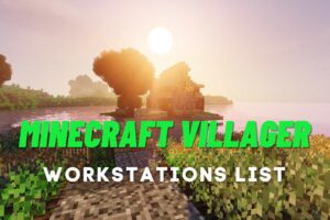 Minecraft Workstations List