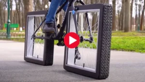 Square Wheels Bicycle viral video